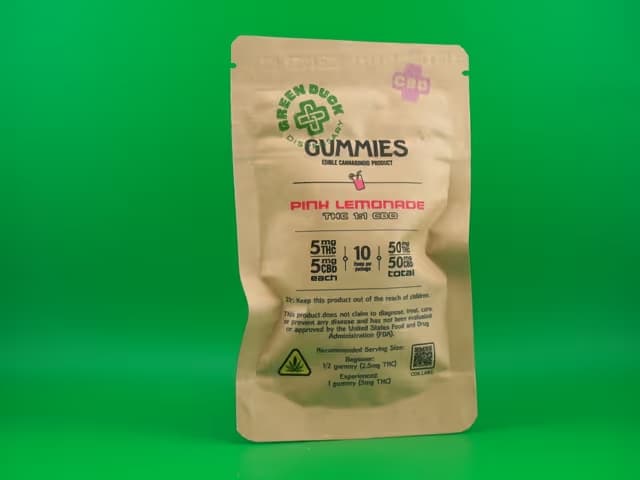 Green Duck - 1:1 Gummies Pink Lemonade