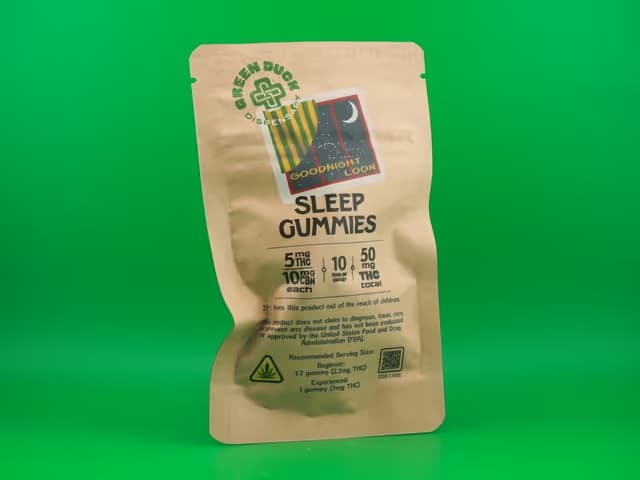 Green Duck - Sleep Gummies Wild Berry w/10mg CBN